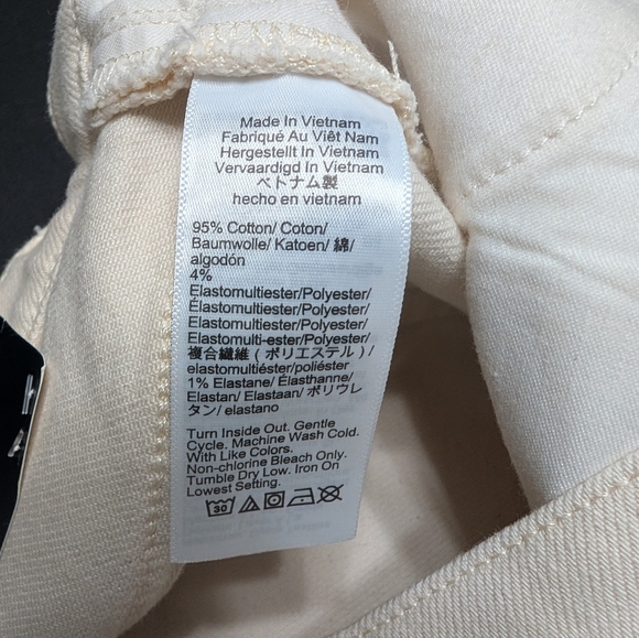 J. Crew Factory Beige All Day Stretch Essential Straight Leg Jeans Size 31 NWT - Picture 6 of 10